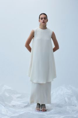 Layered poncho OP（460GSU33－0850 