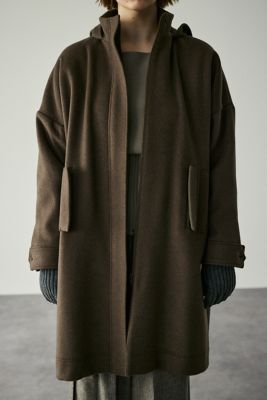Wool hoodie over CT（460HAL30