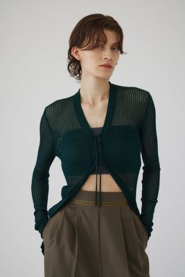 Semi long sheer tops（460HAL70－0391