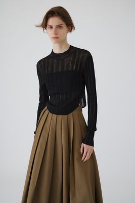 Ｌｉｎｅｎ　ｍｉｘ　ｓｈｅｅｒ　Ｌ／Ｓ　ｔｏｐｓ（４６０ＨＡＬ７０－０５０１）