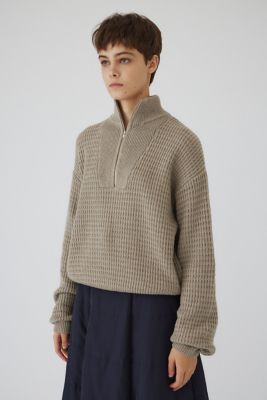 Zip up over knit（460HAL70－1231） | RIM