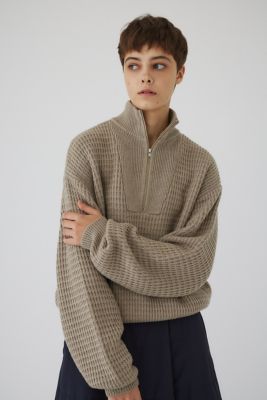 Zip up over knit（460HAL70－1231） | RIM