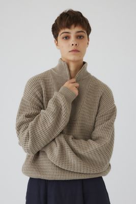 Zip up over knit（460HAL70－1231） | RIM