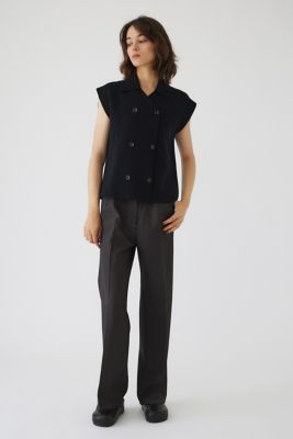 Ｃｏｔｔｏｎ　ｋｎｉｔ　ｖｅｓｔ　ｔｏｐｓ（４６０ＨＡＬ７０－１２５１）