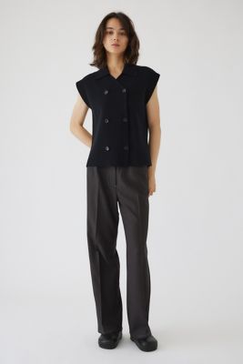 Ｃｏｔｔｏｎ　ｋｎｉｔ　ｖｅｓｔ　ｔｏｐｓ（４６０ＨＡＬ７０－１２５１）
