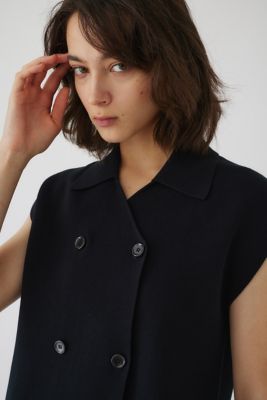Ｃｏｔｔｏｎ　ｋｎｉｔ　ｖｅｓｔ　ｔｏｐｓ（４６０ＨＡＬ７０－１２５１）