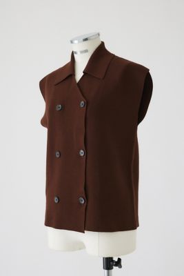 Ｃｏｔｔｏｎ　ｋｎｉｔ　ｖｅｓｔ　ｔｏｐｓ（４６０ＨＡＬ７０－１２５１）