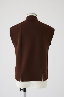 Ｃｏｔｔｏｎ　ｋｎｉｔ　ｖｅｓｔ　ｔｏｐｓ（４６０ＨＡＬ７０－１２５１）
