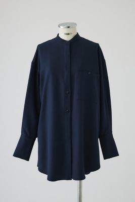 RIM.ARK（リムアーク）の「Stand collar poncho（ポンチョ