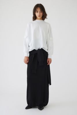 ＜RIM.ARK (Women)＞Ｋｎｉｔ　ｗｒａｐｐｅｄ　ＳＫ（４６０ＨＡＮ７１－０６７１）