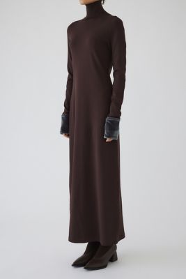 スーツ・フォーマル・ドレス RIM.ARK 2025SS Cocoon Knit Dress Velour cuffs knit dress
