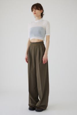 ＜RIM.ARK (Women)＞Ｃｏｔｔｏｎ　ｔｉｇｈｔ　ｈａｌｆ　ｓｌｅｅｖｅ　ｔｏｐｓ（４６０ＨＡＮ８０－００１１）
