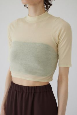 Ｃｏｔｔｏｎ　ｔｉｇｈｔ　ｈａｌｆ　ｓｌｅｅｖｅ　ｔｏｐｓ（４６０ＨＡＮ８０－００１１）