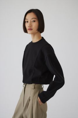 ＜RIM.ARK (Women)＞Ｗａｒｍｉｎｇ　ｊｅｒｓｅｙ　ｃｒｏｐｐｅｄ　ＰＯ（４６０ＨＡＮ８０－１５１１）