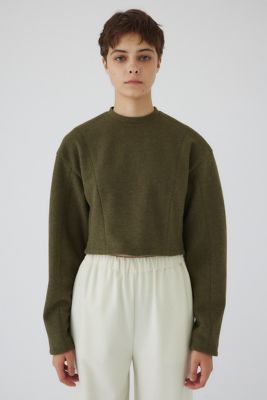 RIM.ARK(リムアーク)｜Warming jersey cropped PO/プルオーバー