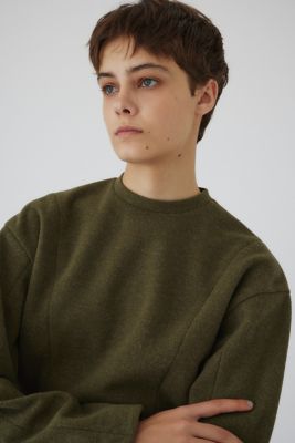 RIM.ARK | Warming jersey cropped PO (T-SHIRT(LONG SLEEVE