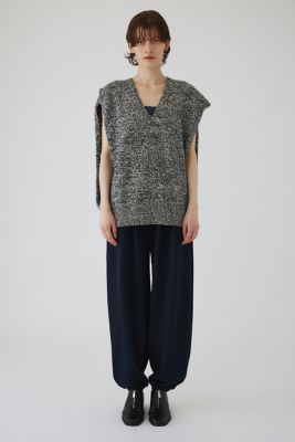 Ｍｅｌａｎｇｅ　ｋｎｉｔ　ｖｅｓｔ（４６０ＨＡＳ７０－０１７１）