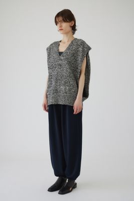 Ｍｅｌａｎｇｅ　ｋｎｉｔ　ｖｅｓｔ（４６０ＨＡＳ７０－０１７１）
