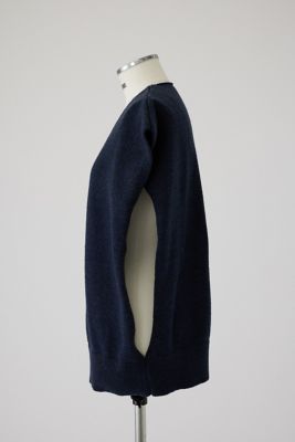 Ｍｅｌａｎｇｅ　ｋｎｉｔ　ｖｅｓｔ（４６０ＨＡＳ７０－０１７１）