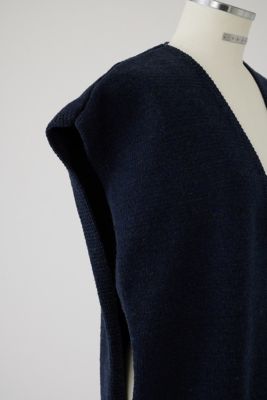 Ｍｅｌａｎｇｅ　ｋｎｉｔ　ｖｅｓｔ（４６０ＨＡＳ７０－０１７１）