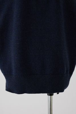 Ｍｅｌａｎｇｅ　ｋｎｉｔ　ｖｅｓｔ（４６０ＨＡＳ７０－０１７１）
