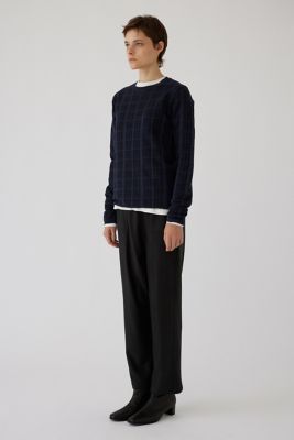Ｓｈｅｅｒ　ｃｈｅｃｋ　ｋｎｉｔ　ｔｏｐｓ（４６０ＨＡＳ７０－１０１１）