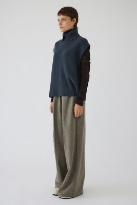 Ｈｉｇｈ　ｃｏｌｌａｒ　ｋｎｉｔ　ｖｅｓｔ（４６０ＨＡＳ７０－１０３１）