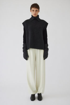 ＜RIM.ARK (Women)＞Ｈｉｇｈ　ｃｏｌｌａｒ　ｋｎｉｔ　ｖｅｓｔ（４６０ＨＡＳ７０－１０３１）