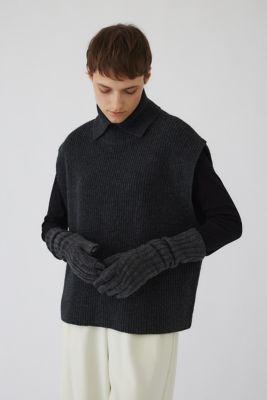 Ｈｉｇｈ　ｃｏｌｌａｒ　ｋｎｉｔ　ｖｅｓｔ（４６０ＨＡＳ７０－１０３１）