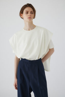 ＜RIM.ARK (Women)＞Ｌａｙｅｒｅｄ　ｓｑｕａｒｅ　ｃｕｔ　ｔｏｐｓ（４６０ＨＡＳ８０－０２２１）