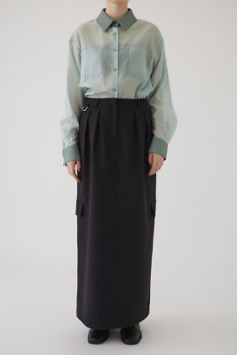 スカート rim.ark Double tuck low SK RIM.ARK（リムアーク）の「Double breasted suit SK（スカート）」 - WEAR