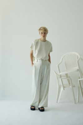 Loose satin slacks（460HSL31－0690 