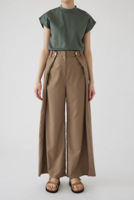 RIM.ARK (Women)/リムアーク Volume waist mens like PT(460HSL31-0760) オウドイロ061 パンツ・ズボン【三越伊勢丹/公式】