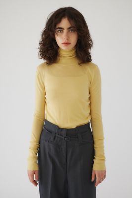 RIM.ARK (Women)/リムアーク High gauge fit knit(460HSL70-0040) キイロ051 トップス【三越伊勢丹/公式】