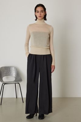 RIM.ARK (Women)/リムアーク High gauge fit knit(460HSL70-0040) クリーム071 トップス【三越伊勢丹/公式】