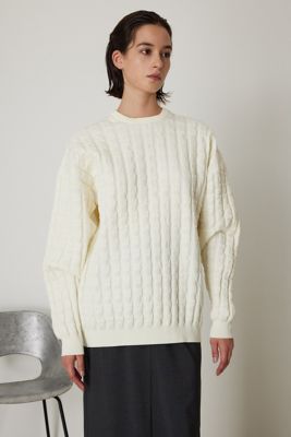 Uneven surface over knit