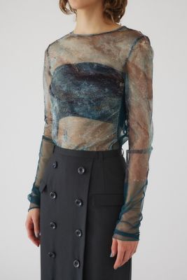Photograph printed tops