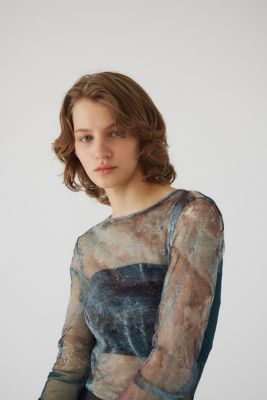 Photograph printed tops