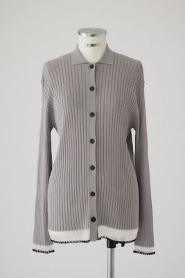 ＜RIM.ARK (Women)＞Ｔｒａｎｓｐａｒｅｎｔ　ｌｉｎｅ　ｋｎｉｔ　ＣＤ（４６０ＨＳＳ７０－００９０）