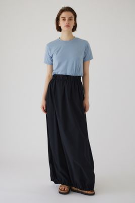トップス RIM.ARK Pattern making SH BLACK Open sleeve sheer SH オープンスリーブシアーシャツ（シャツ