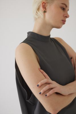 Bottle neck oversized tunic