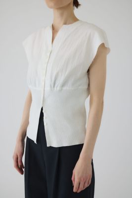 RIM.ARK (Women)/リムアーク Docking cut off design tops(460IAL30-0301)
