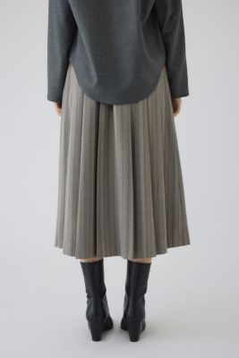 スカート RIM.ARK Half pleats long SK Cut off pleats SK（460IAL31－0871