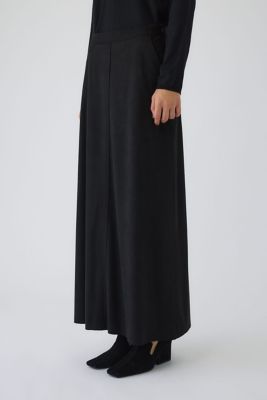 RIM.ARK (Women)/リムアーク Vintage like F/Suede SK(460IAL31-1071) クロ020 ロングスカート【三越伊勢丹/公式】