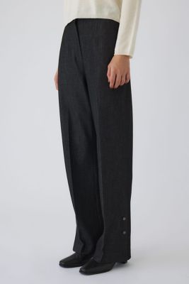 RIM.ARK (Women)/リムアーク Hem design slim stretch PT(460IAL31-1301) クロ020 パンツ・ズボン【三越伊勢丹/公式】