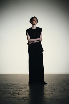 ＜RIM.ARK (Women)＞ＢＬＡＣＫ　ＤＲＥＳＳ　［３］（４６０ＩＡＬ３３－０２７１）