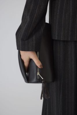 RIM.ARK (Women)/リムアーク Drum leather clutch bag(460IAL51-1961) チャイロ060 旅行用かばん・バッグ【三越伊勢丹/公式】