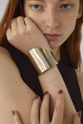 ☆フォンキ☆ アーム用バングル ピンク Smooth curved cuffs bangle