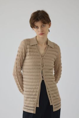 Ｃｒｏｃｈｅｔ　ｃｏｌｌａｒ　ｋｎｉｔ　ｔｏｐｓ（４６０ＩＡＬ７０－０６６１）