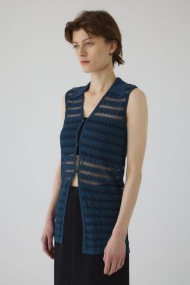 Ｃｒｏｃｈｅｔ　ｃｏｌｌａｒ　ｋｎｉｔ　ｔｏｐｓ（４６０ＩＡＬ７０－０６６１）